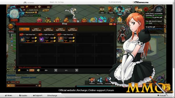 Bleach-Online-Maid-Cash-Shop