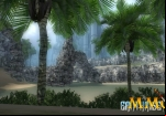 earthrise-palm-trees