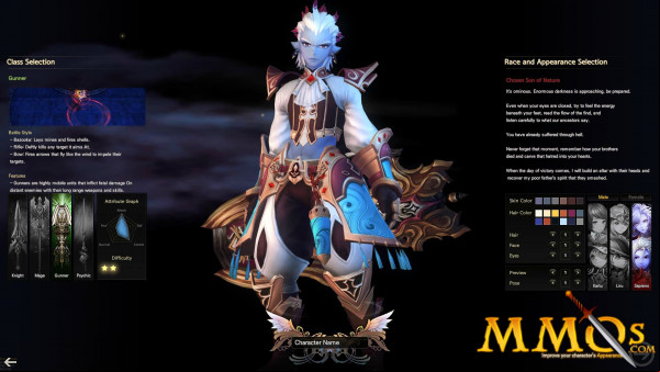 Inspirit-Online-character-creation