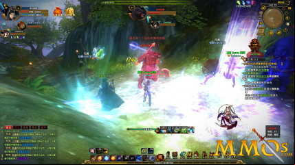 journey-to-the-west-dungeon-mage-aoe-attack-bear-staggered