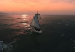 naval-action-sunset