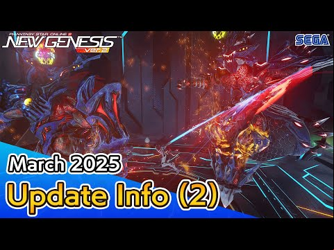 PSO2 NEW GENESIS March 2025 Update Information 2