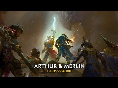 SMITE - Sneak Preview - Arthur &amp; Merlin (Gods 99 &amp; 100)