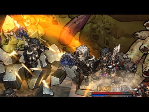 Boss Raid test with updated character animation &amp; effects - Mad World MMORPG 2019 HTML5
