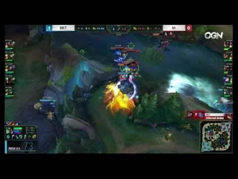 Faker with the insane Shockwave vs KT Rolsters