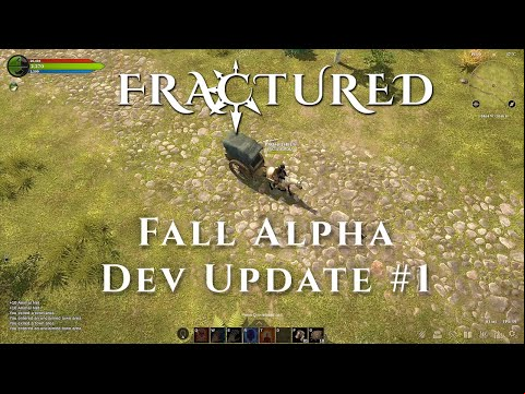 Fractured MMO | Fall Alpha 2020 Dev Update #1 | Horses, Wagons, Harbors, Taxes