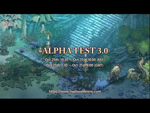 Mad World MMORPG ALPHA TEST 3.0 ANNOUNCEMENT Official Trailer