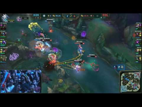 H2K vs EDG - Elder Dragon steal