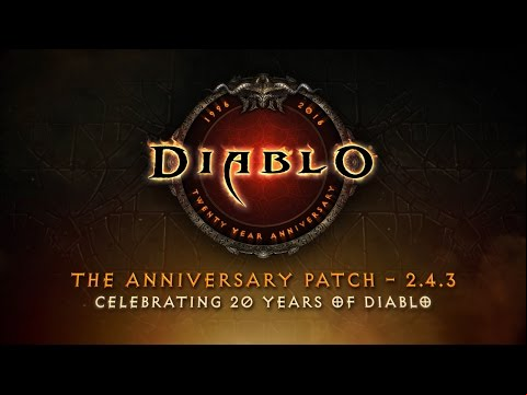 The Anniversary Patch - 2.4.3: Celebrating 20 Years of Diablo