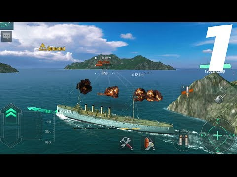 World of Warships Blitz Android GamePlay #1 [1080p/60FPS] (By Wargaming World)
