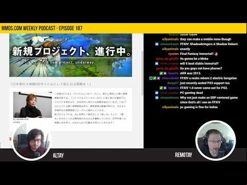 mmos.betsandodds.net Podcast - Episode 187 - New Final Fantasy MMO?, Difficulty, Bless Unleashed, &amp; More