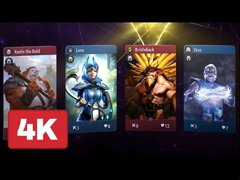 Artifact Gameplay - Full Match Played by Valve (4K)