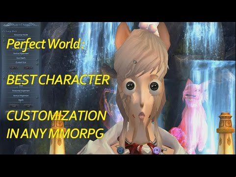 Best Character Customization in an MMORPG Ever - Perfect World