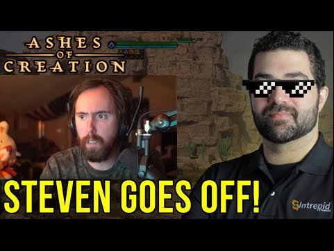 Asmongold Interviews Steven Sharif about Ashes of Creation Drama