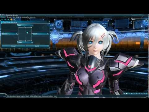 Phantasy Star Online 2 Character Creation - English Patch