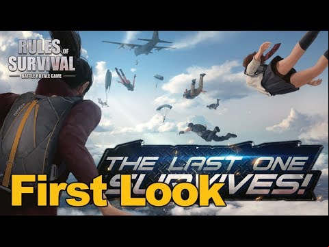 Rules of Survival Gameplay First Look - mmos.betsandodds.net (Mobile PUBG Clone)