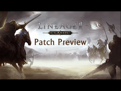 Lineage II Classic Patch Preview Livestream
