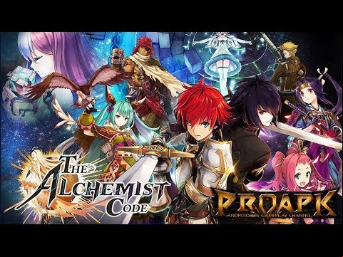 The Alchemist Code Gameplay Android / iOS (by gumi) (Turn-Based Strategy)
