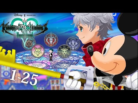 [NA] #01 - Kingdom Hearts Unchained χ - Quests 1 — 25 - Introduction