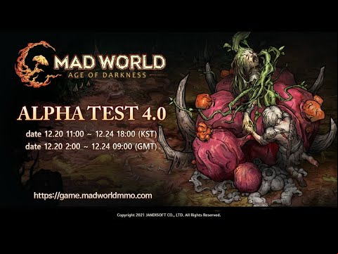 MAD WORLD MMORPG - ALPHA 4.0 Annoucement