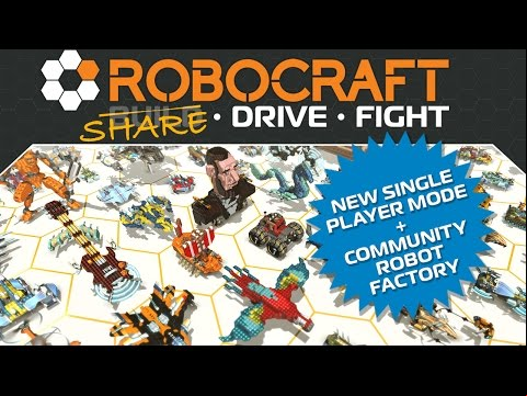 Robocraft: Share, Drive, Fight