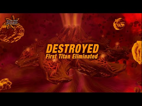 Destroyed: Victory for Humanity as First Titan Eliminated (Elite Dangerous)