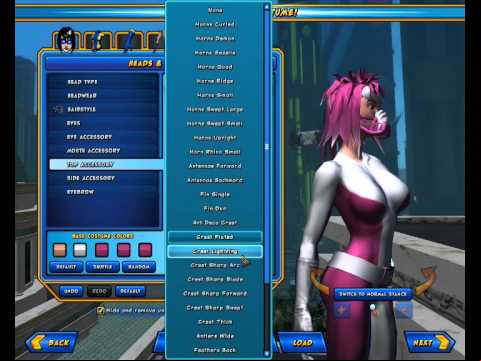 Champions Online: Character Creation