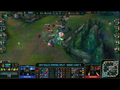 ROC vs FNC Ivern death bush