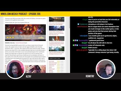 mmos.betsandodds.net Podcast - Episode 205: GOTY Awards, TemTem, FFXIV, and More