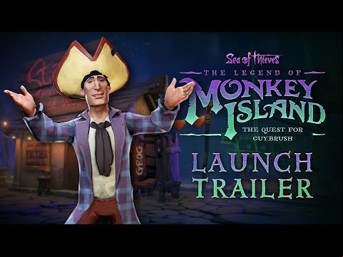 Sea of Thieves: The Legend of Monkey Island - The Quest for Guybrush Launch Trailer