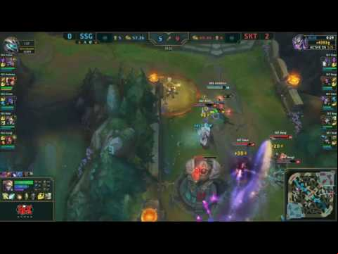 SSG vs SKT - Lee Sin Play World Finals 2016