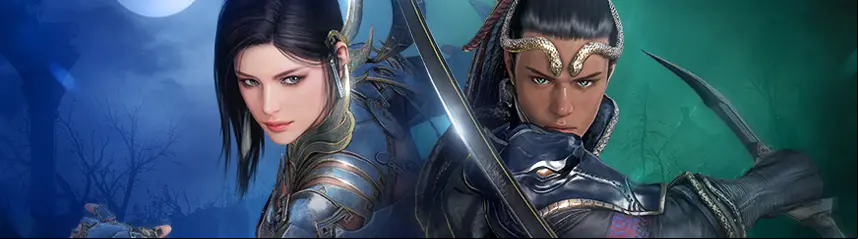 black desert online console cross-play art banner
